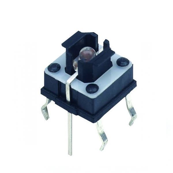 7x7mm dip illuminated tact switch_led tact switch